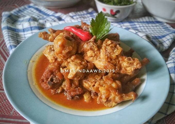 Standar Bagaimana cara bikin Ayam Gongso yang sempurna