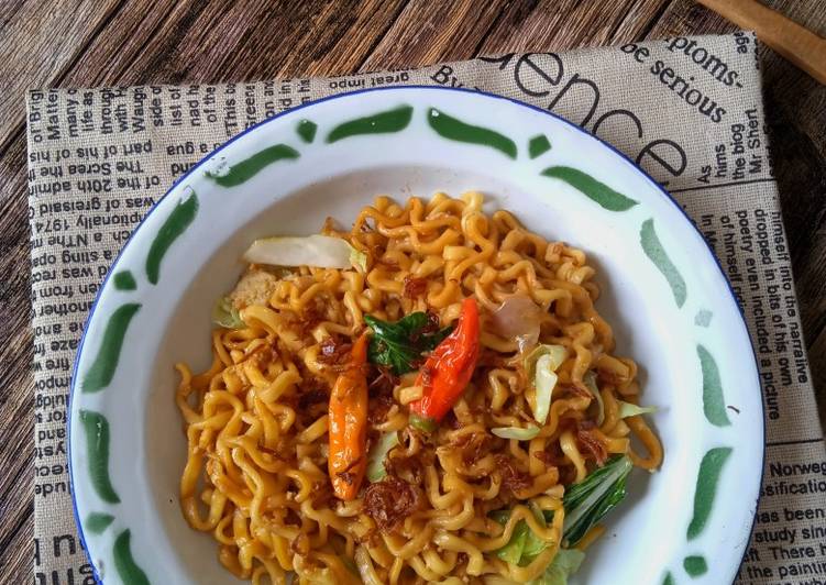 Resep 685. Mie Goreng, Enak Banget