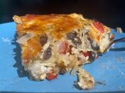 A picture of breakfast casserole