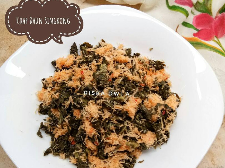 Bagaimana Menyiapkan Urap Daun Singkong, Menggugah Selera