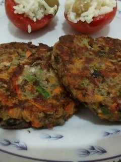 Una foto de Hamburguesas de porotos negros