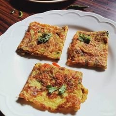 A picture of Egg Omelette in Desi Style (My way).