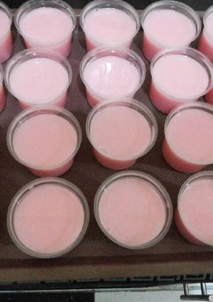 Foto resep Puding Strawberry Favorit