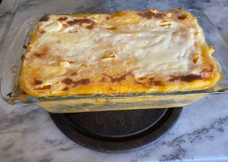 Pastel de calabaza y papa