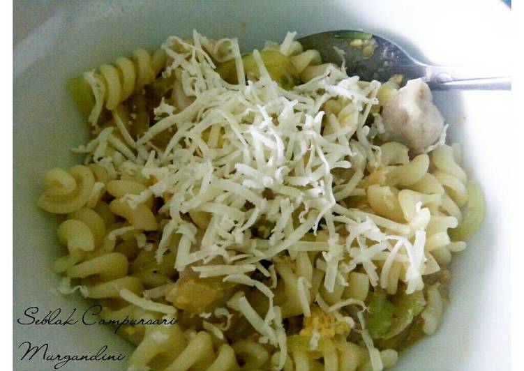 Langkah Mudah untuk Menyiapkan Seblak campursari, Enak