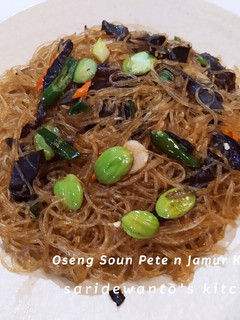 Foto resep Oseng Soun Pete n Jamur Kuping
