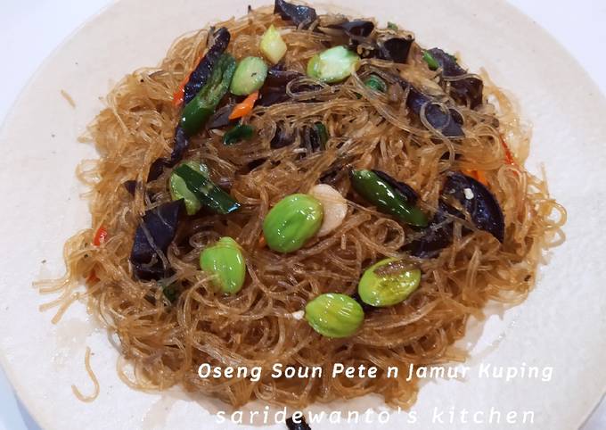Cara Memasak Oseng Soun Pete n Jamur Kuping Murah