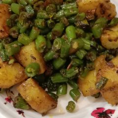 A picture of Potato Beans.