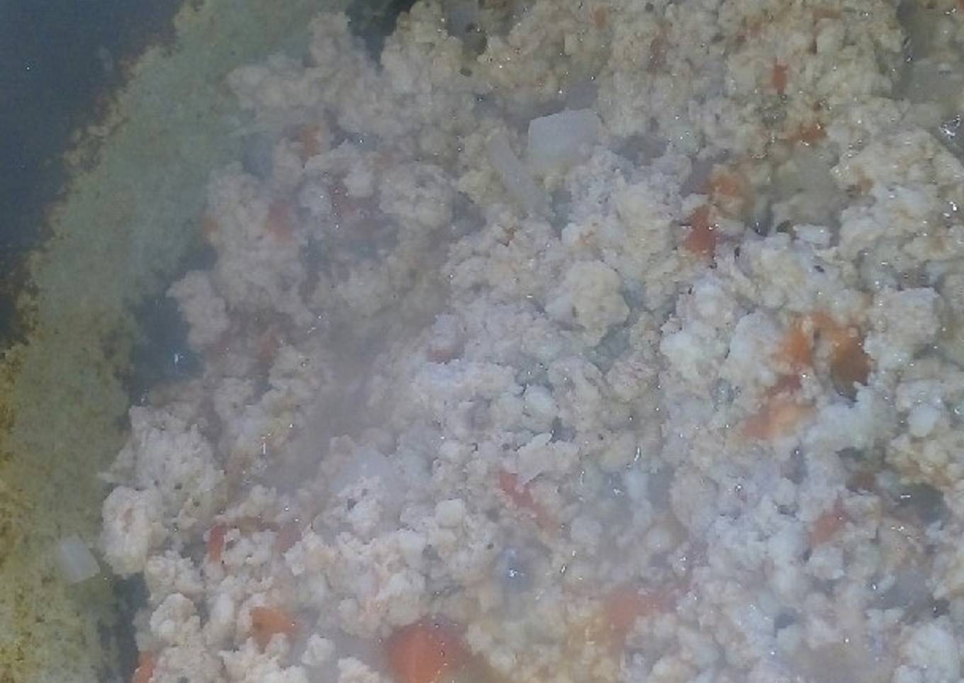 Carne molida sencilla