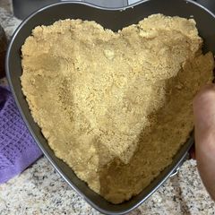 A picture of Shortbread pie crust.