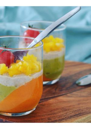 Une photo de Verrine du printemps