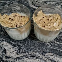 A picture of Dalgona Coffee.