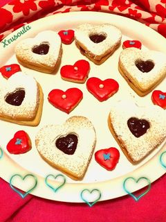 Φωτογραφία της συνταγής 💞 Τα μπισκοτάκια της Βαλεντίνας!! 💞