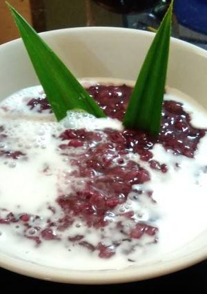 Foto resep Bubur ketan hitam