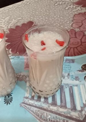 A picture of Banana shake.