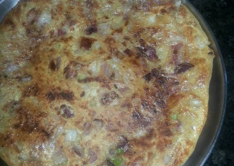 Pyaaz namkeen PARATHA