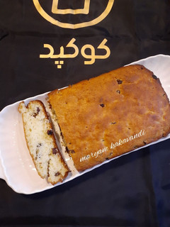 عکسی از دستور کیک کشمشی