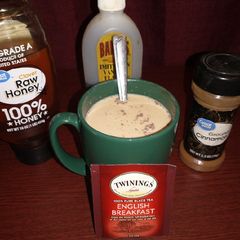 A picture of Microwavable Milk Tea Drink.