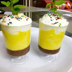 A picture of Three layer mousse.