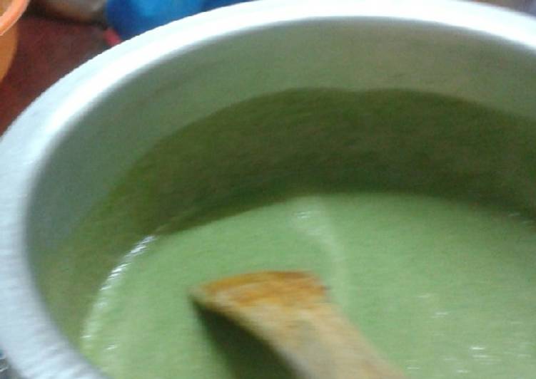 Recipe of Homemade Cream of spinach soup