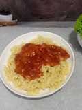 Fusilli Saus Bolognese