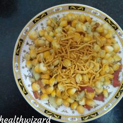 A picture of Corn chaat.