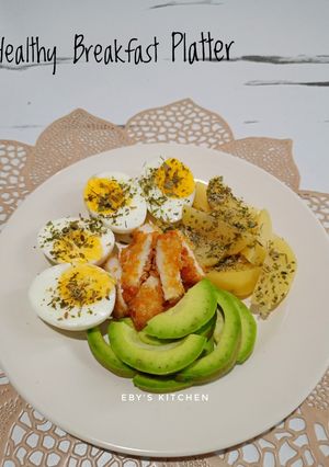 Foto resep Healthy Breakfast Platter