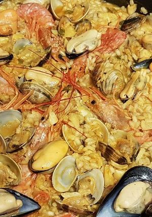 Foto principal de Arroz meloso de Bacalao con Marisco