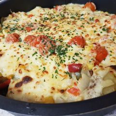A picture of My Sweet Cheesey Potatoes 😀.