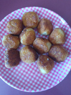 Una foto de Croquetas de pulpo a la gallega