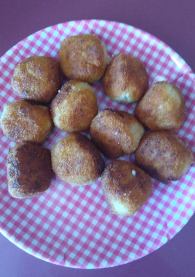 Una foto de Croquetas de pulpo a la gallega