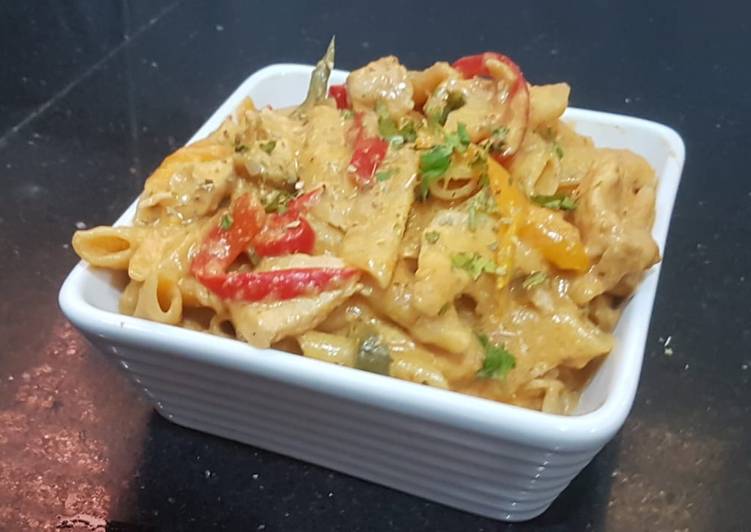 Recipe of Quick One pot fajita pasta