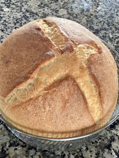 Una foto de Pan hecho en olla
