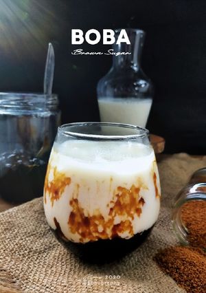 Foto resep Boba pearls homemade (Boba brown sugar)