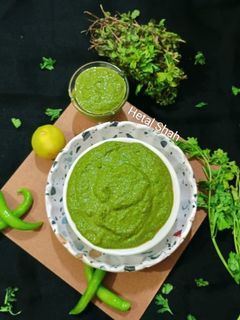 होटल वाली हरी चटनी रेसिपी मुख्य फोटो