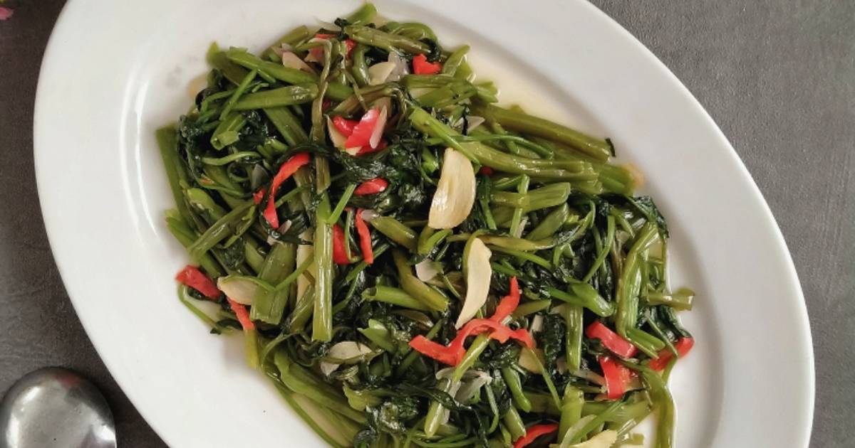 Resep Cah Kangkung Oleh Camelia Siu Va Cookpad