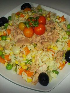 Une photo de Salade de riz 🍴