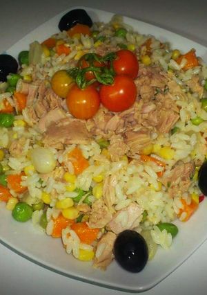 Une photo de Salade de riz 🍴