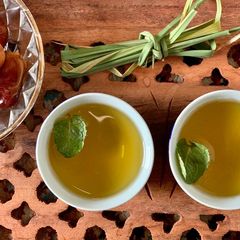 A picture of Lemon grass tea.