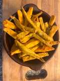 Boniatos (camote), en airfryer