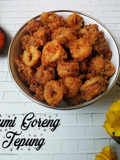 Foto resep 160. Cumi Goreng Tepung