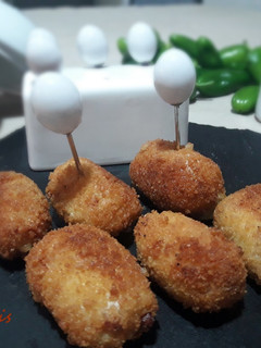 Una foto de Croquetas de jamón serrano