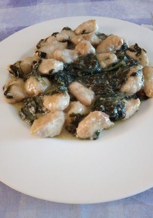 Foto di Spezzatino di tacchino spinaci e limone