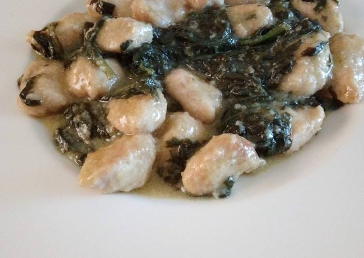 Spezzatino di tacchino spinaci e limone