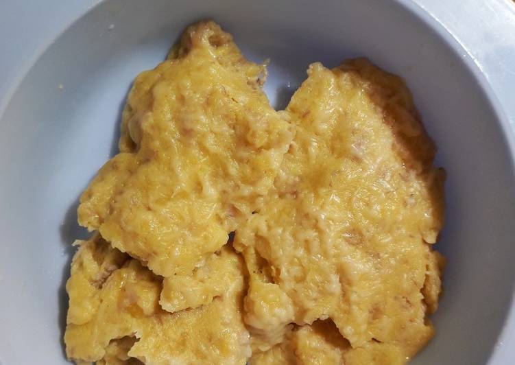 MPASI 10 BULAN : Kukus Pisang Lemak