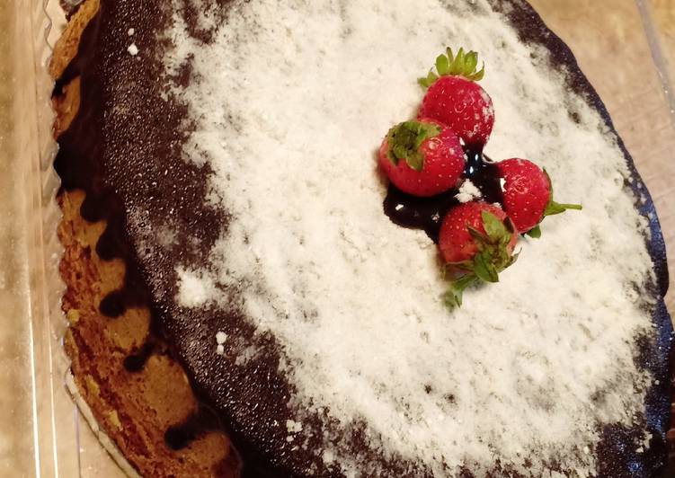 Brownis greentea panggang hakasima