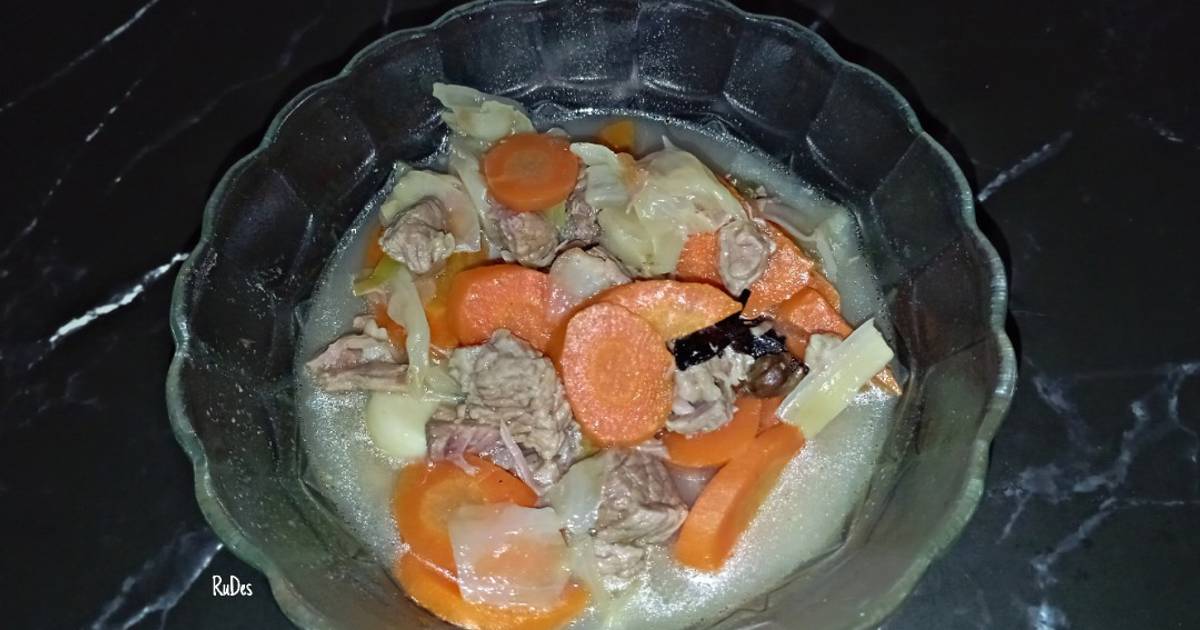 Resep Sop Daging Rempah Dijamin Nikmat dan Mudah