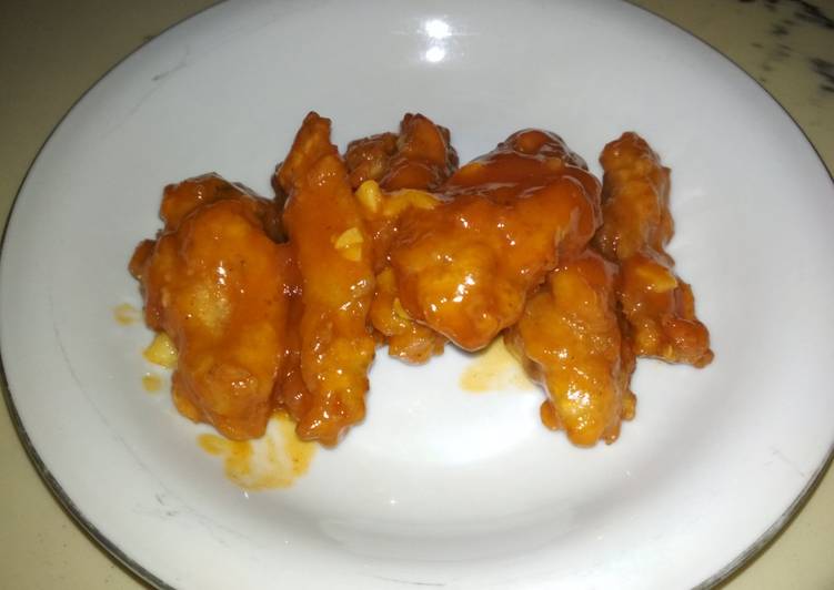 Chicken wings korea super simpel ala amih fatih