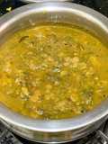 Palak dal bhaji