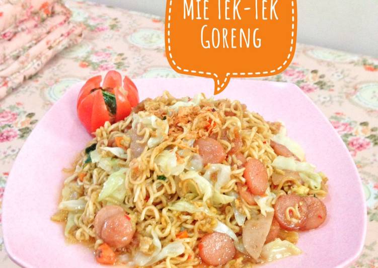 Resep Mie Tek-Tek Goreng yang Enak Banget